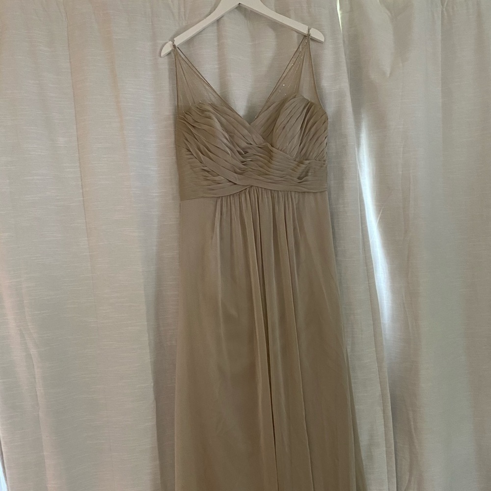 Champagne Bridesmaid dress